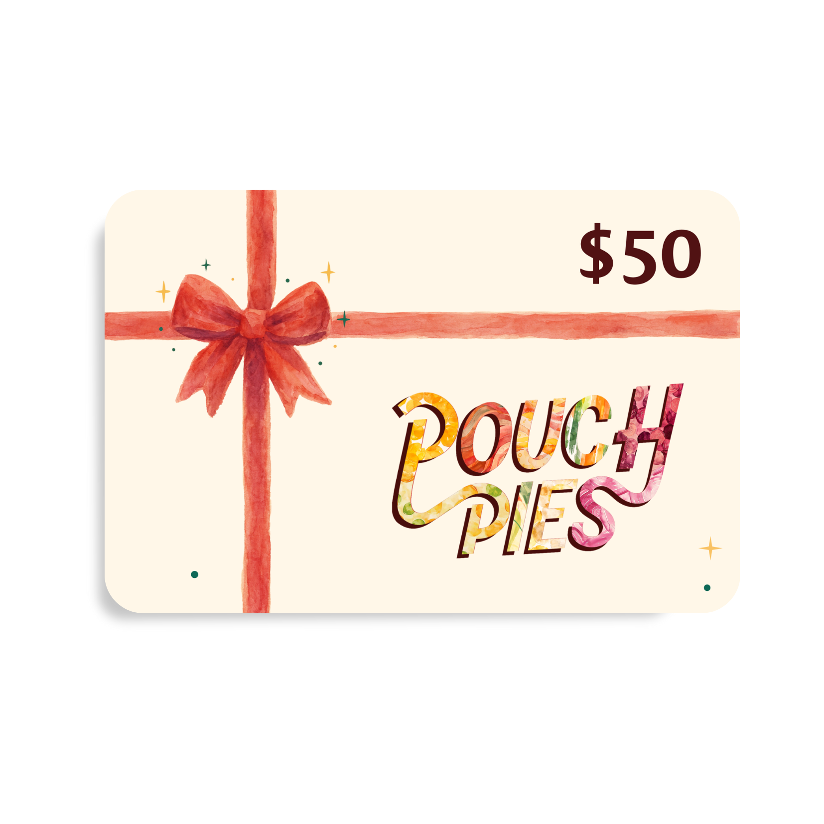 Gift Card - Pie It Forward with a Gift Card