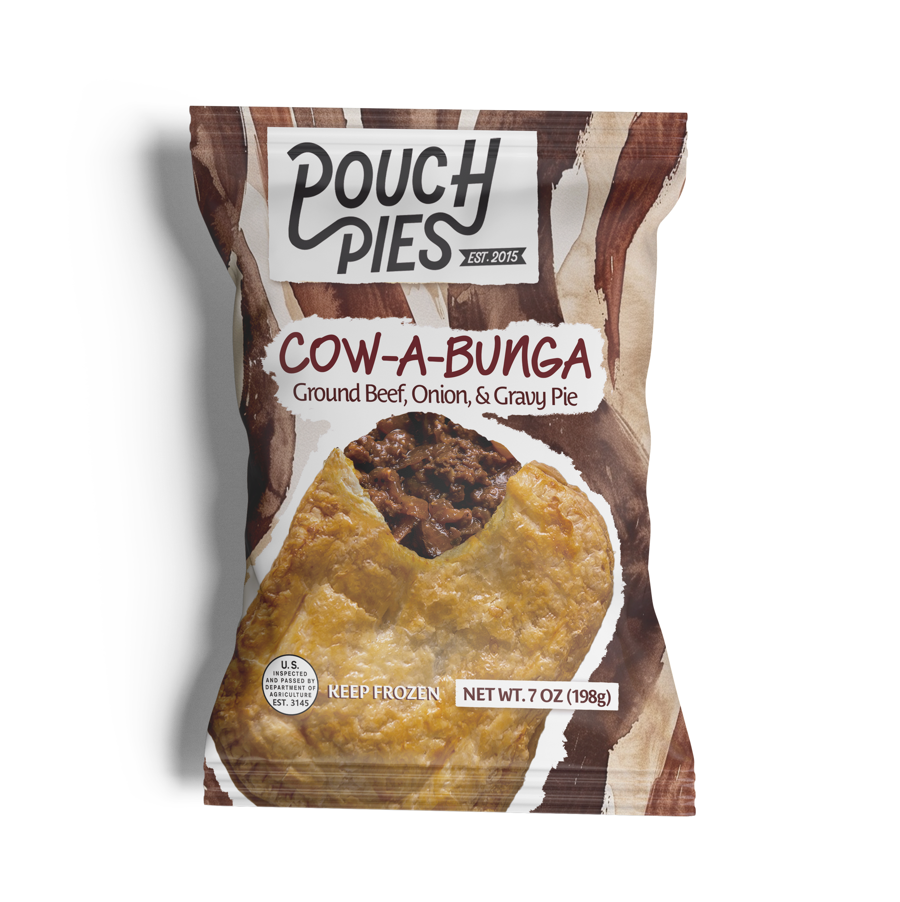COW-A-BUNGA - Ground Beef & Onion Pie 7oz
