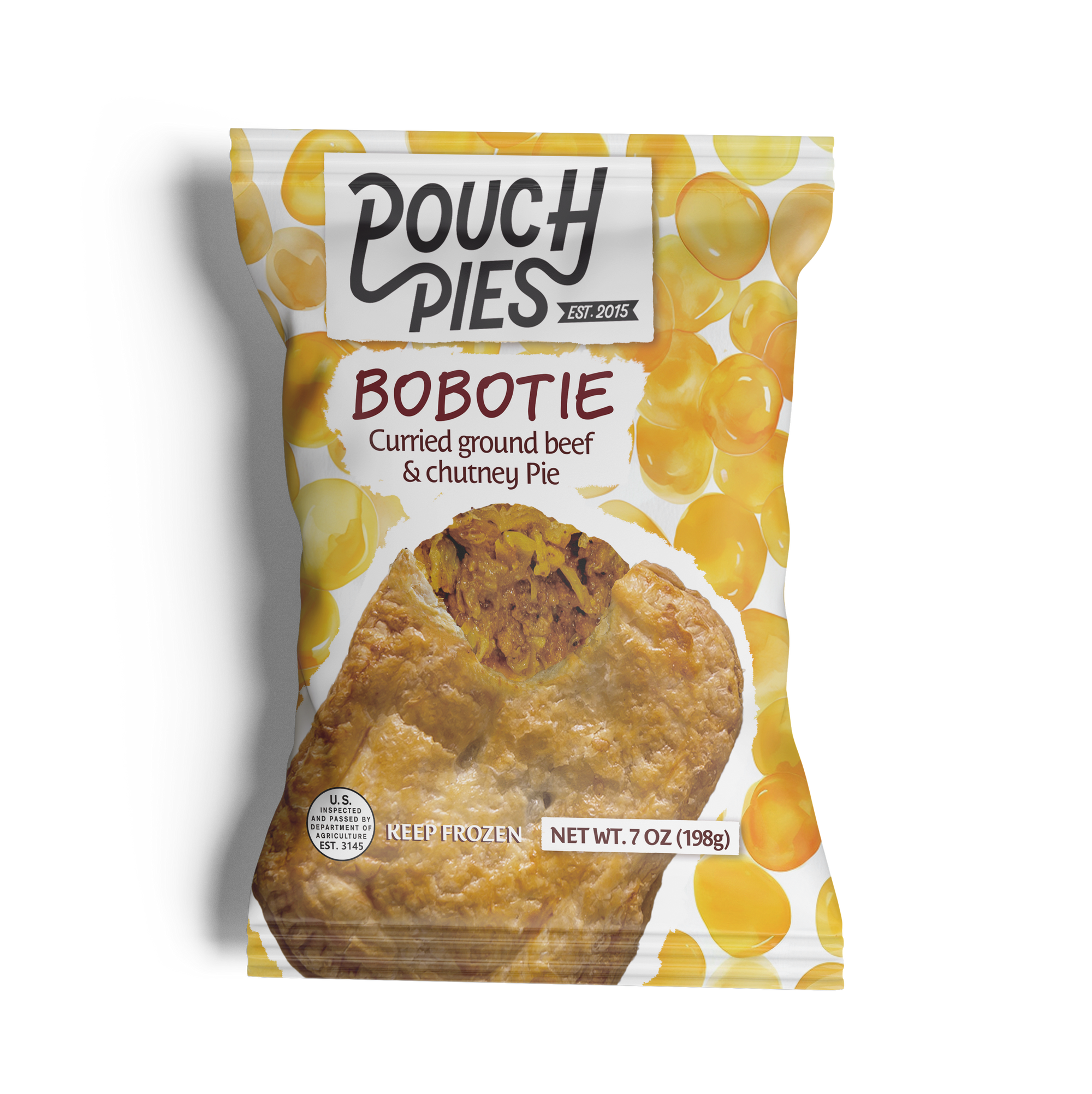 BOBOTIE - Curried Ground Beef & Chutney Pie 7oz