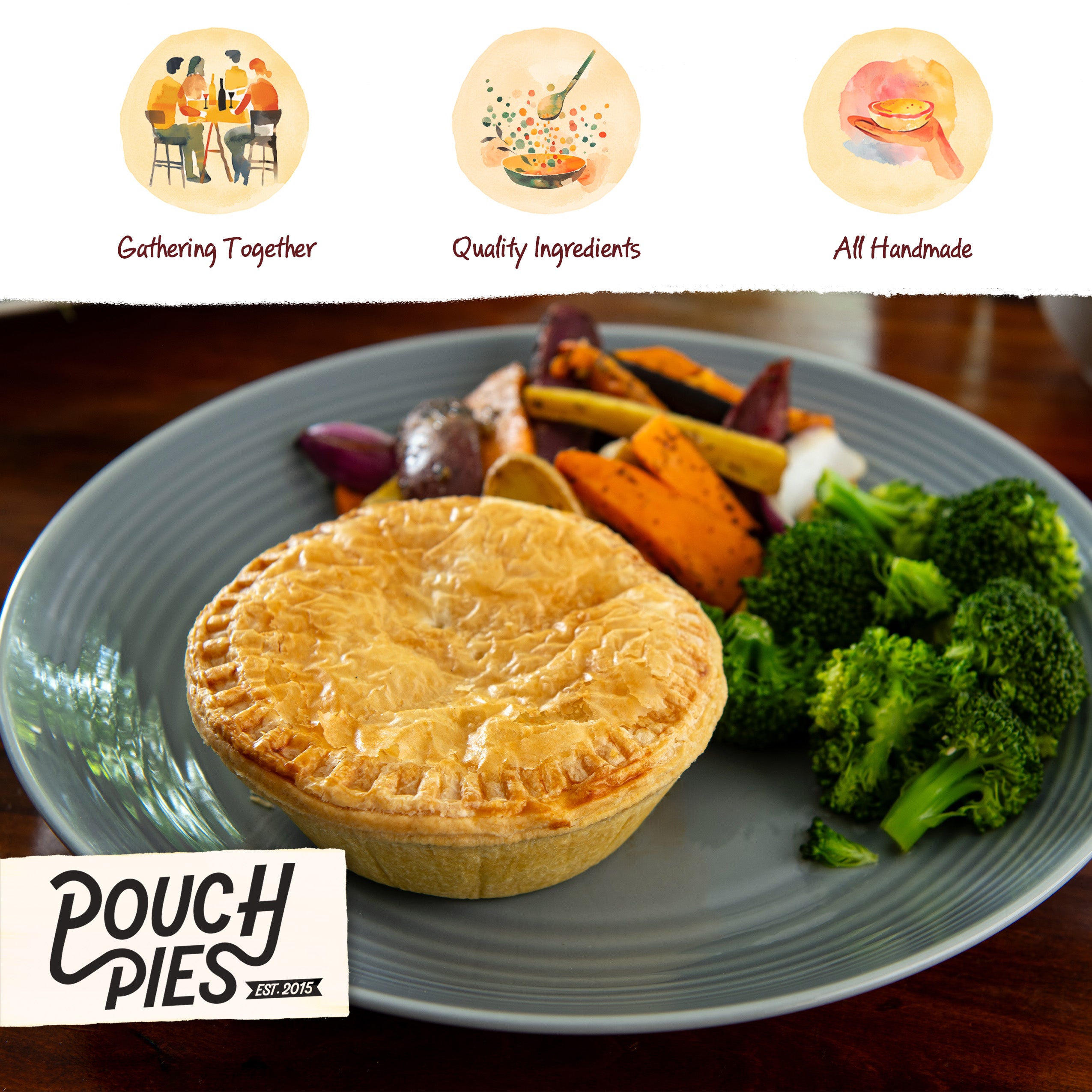 PIECASSO - Chicken, Bacon & Spinach Pie 9oz