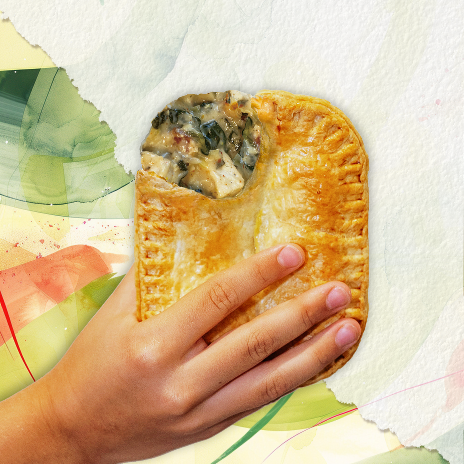 PIECASSO - Chicken, Bacon & Spinach Pie 7oz