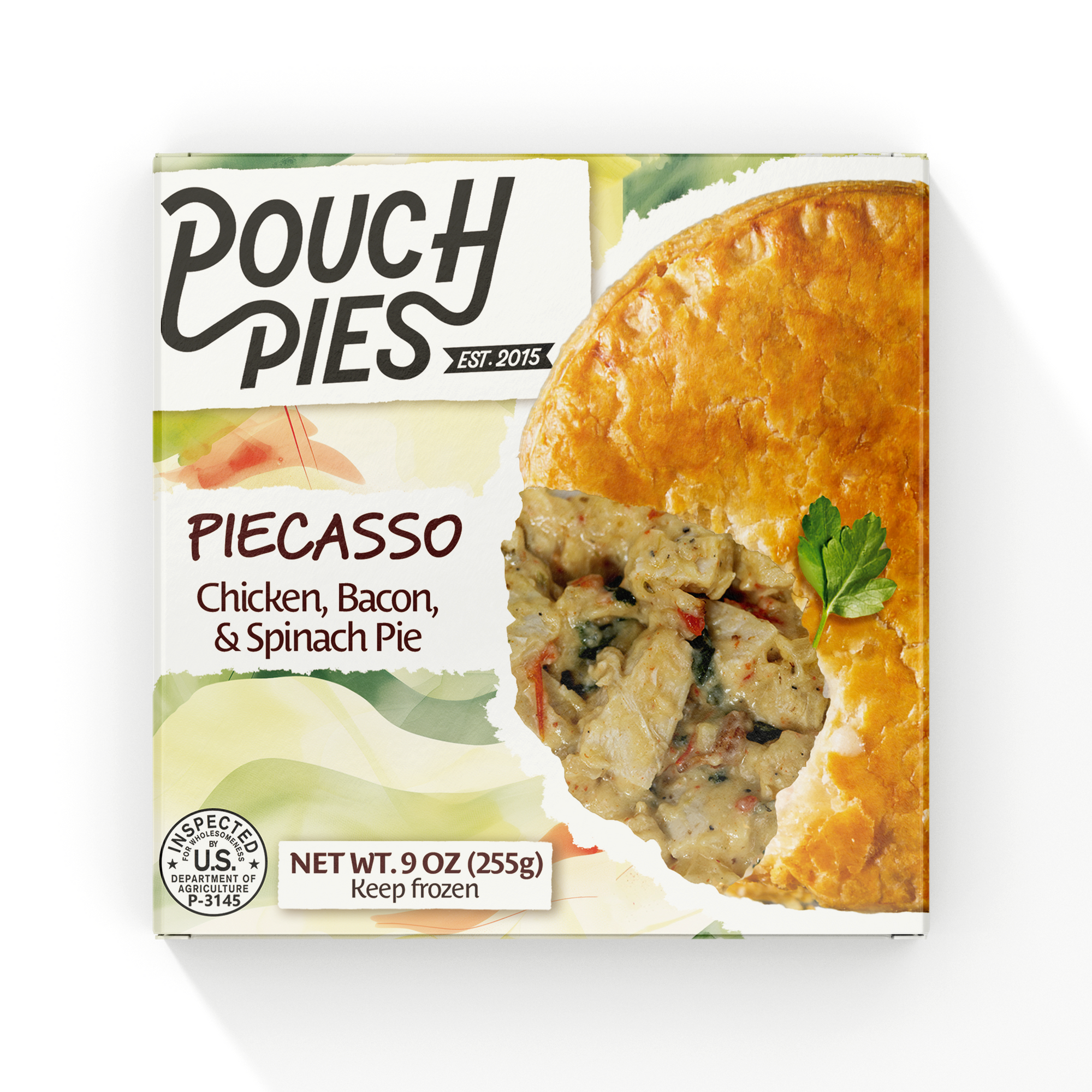 PIECASSO - Chicken, Bacon & Spinach Pie 9oz