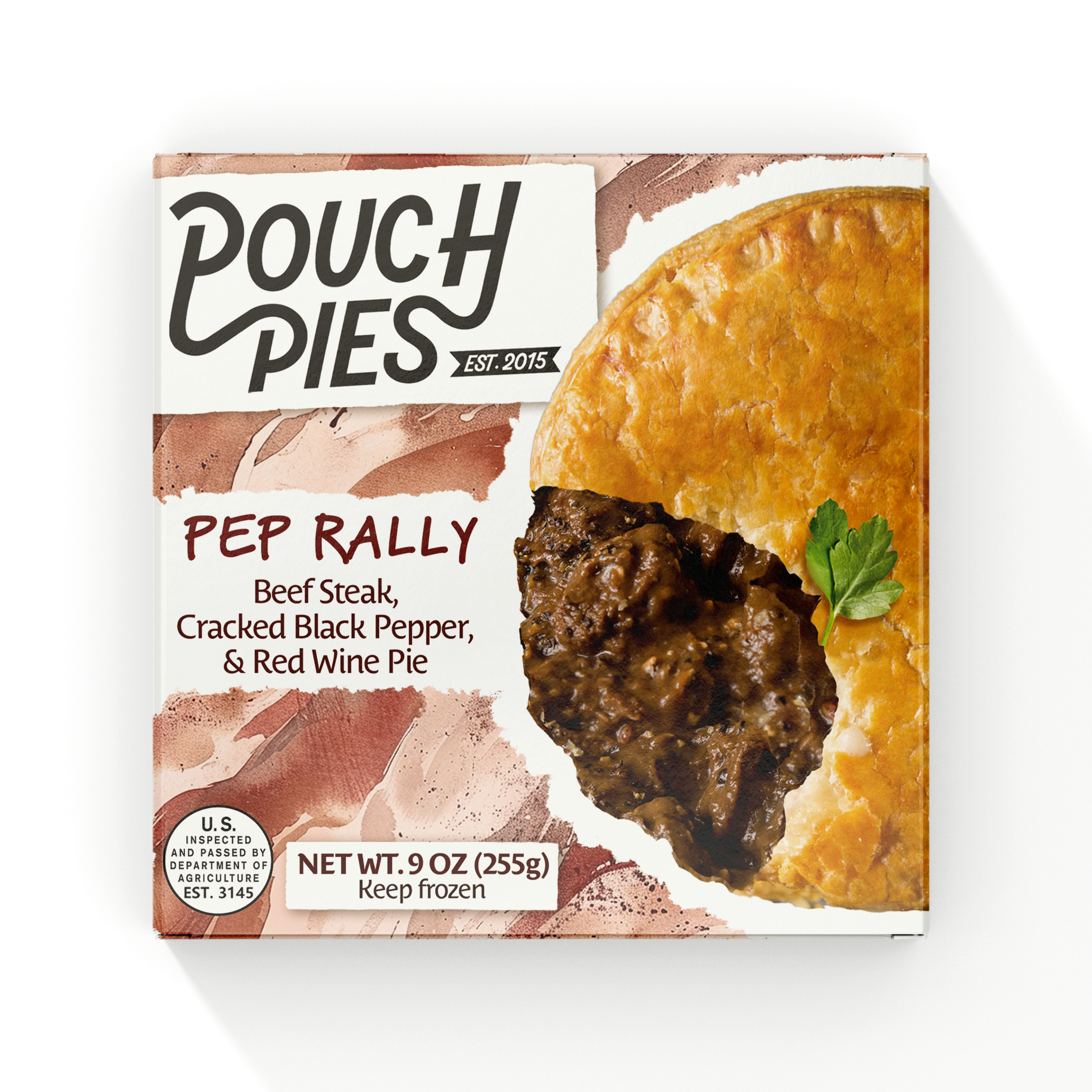 PEP RALLY - Pepper Steak Pie 9oz