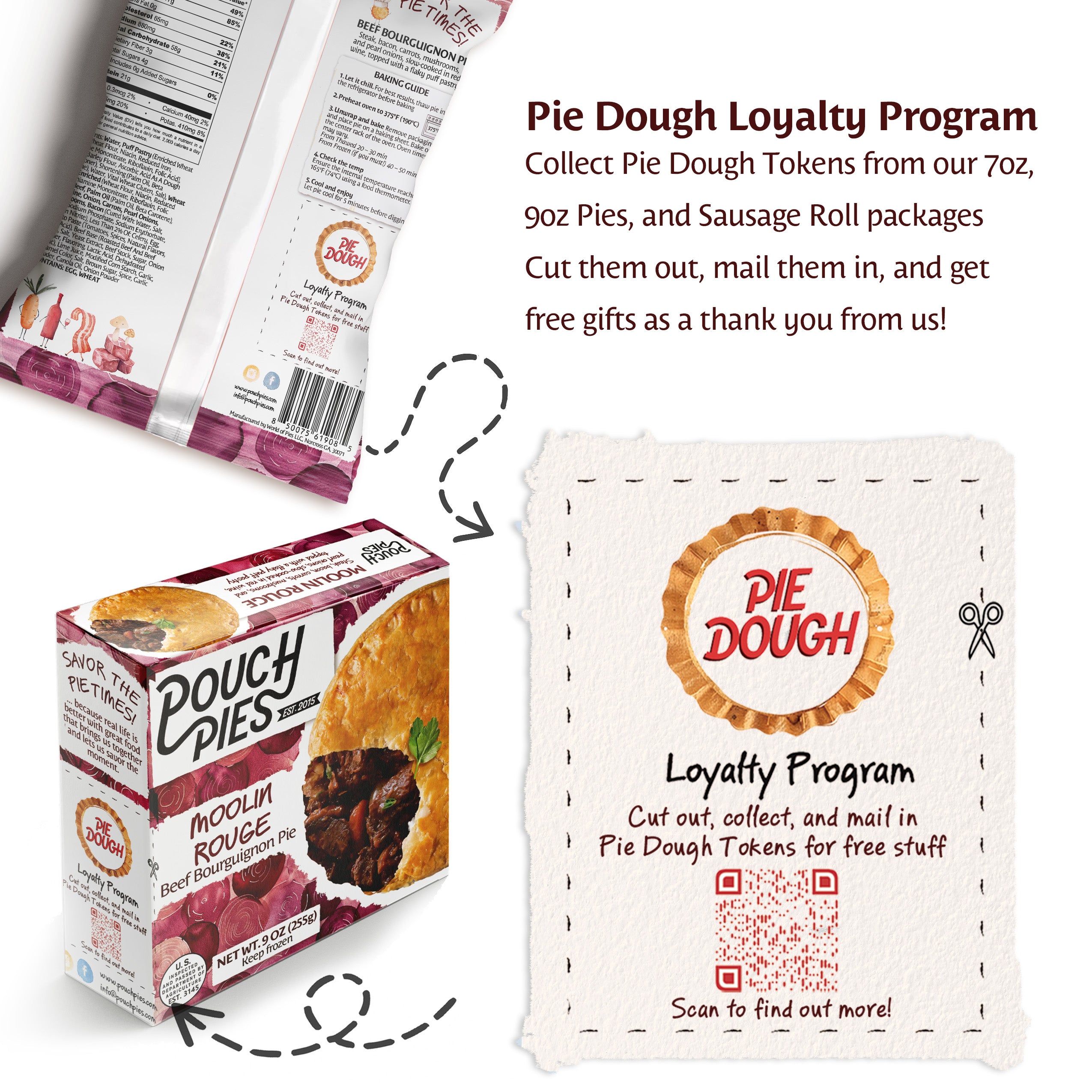 MONTY PIETHON - Chicken & Mushroom Pie 7oz