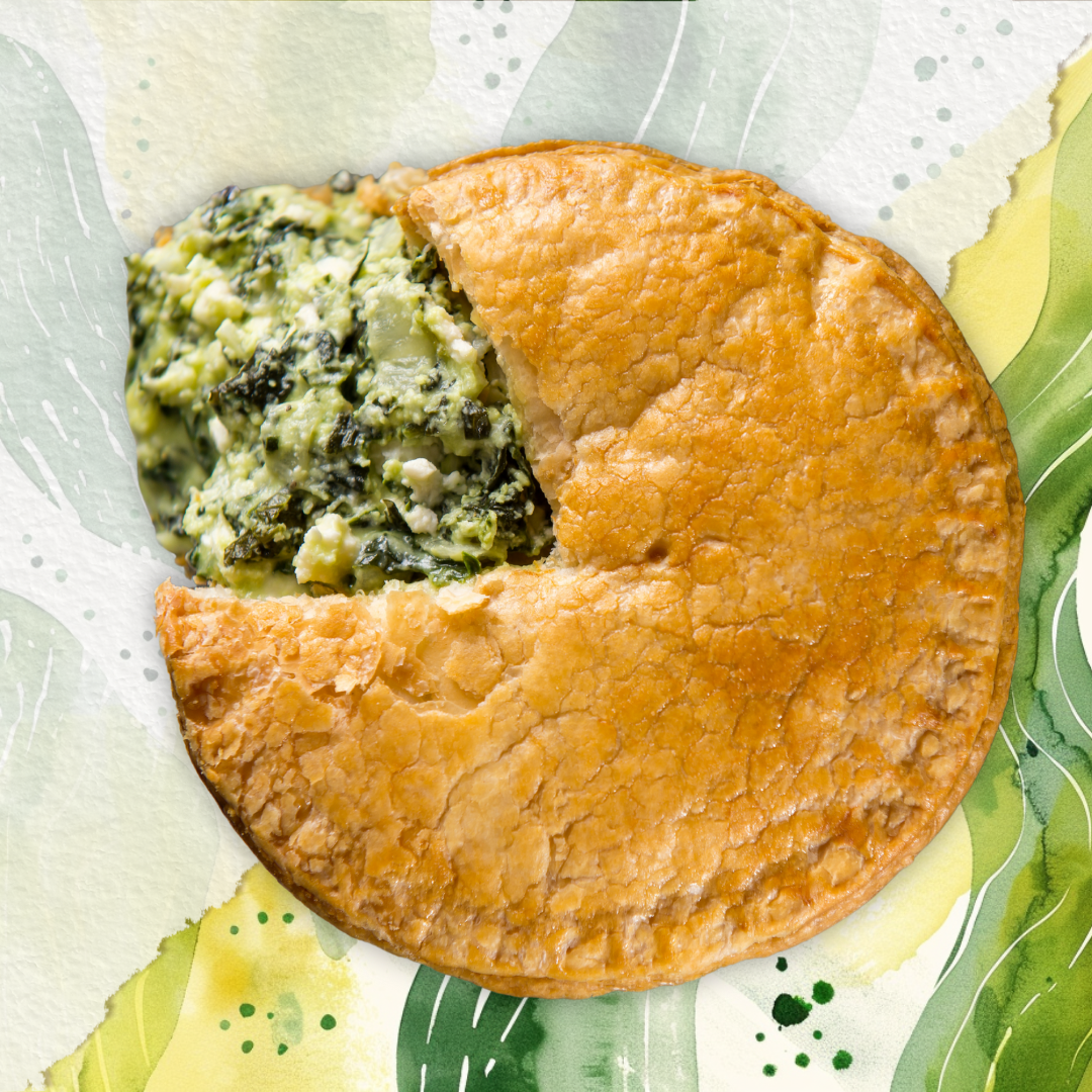 HERCULEAVES - Spinach & Feta Pie 9oz