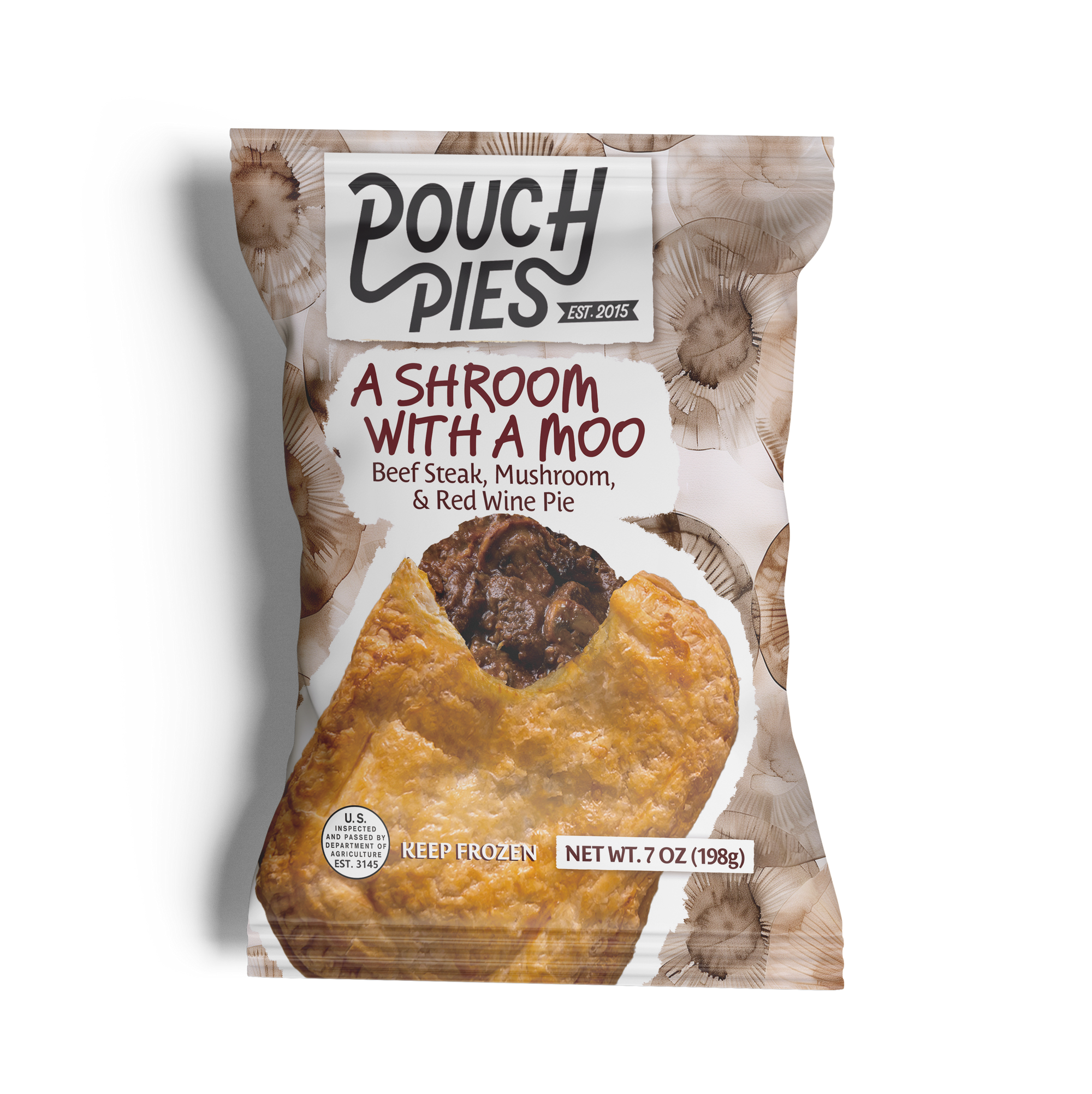 A SHROOM WITH A MOO - Steak & Mushroom Pie 7oz