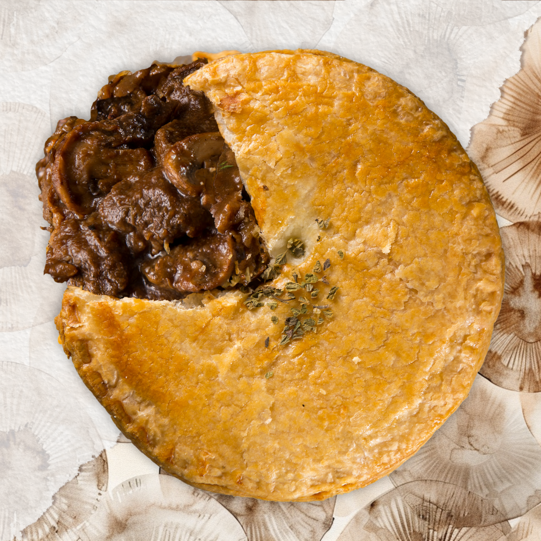 A SHROOM WITH A MOO - Steak & Mushroom Pie 9oz