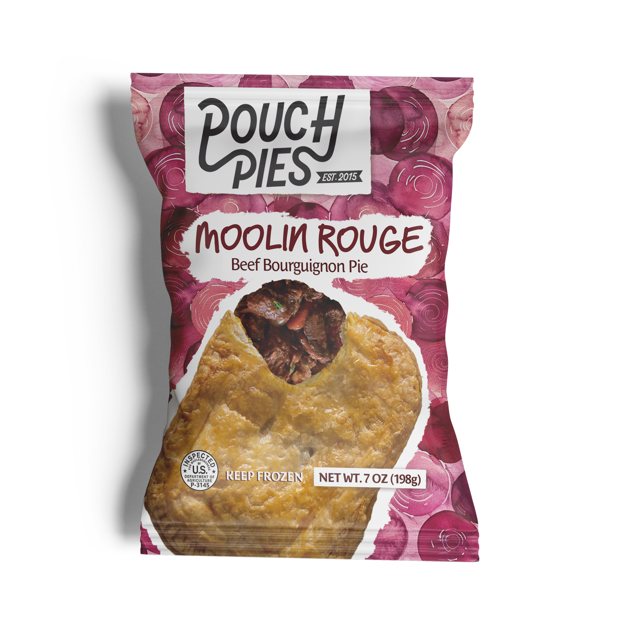 MOOLIN ROUGE - Beef Bourguignon Pie 7oz