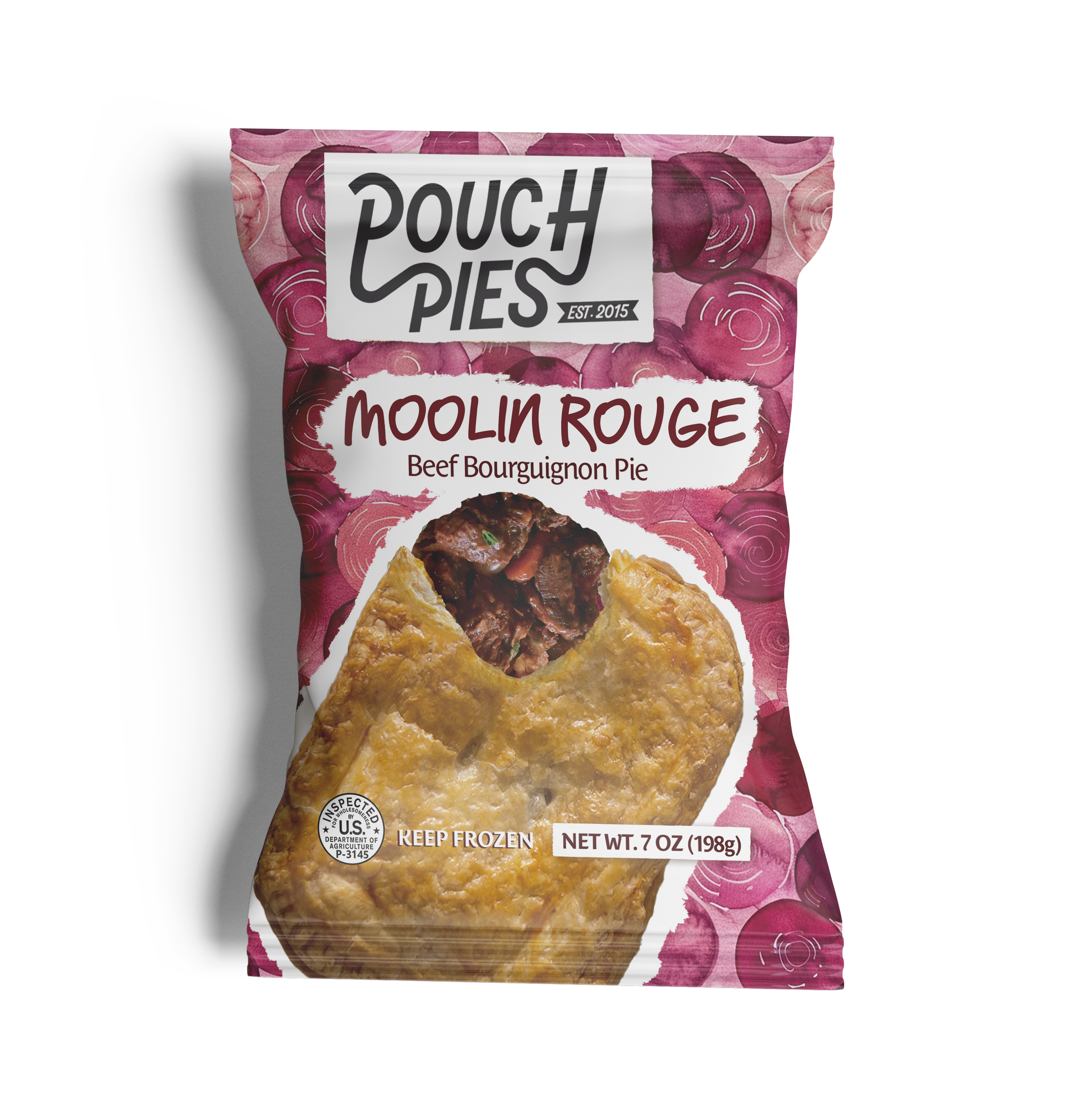 MOOLIN ROUGE - Beef Bourguignon Pie 7oz