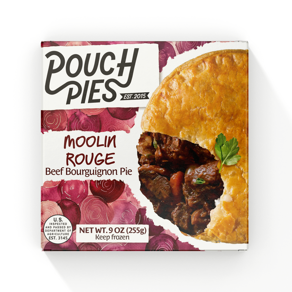 Moolin Rouge Beef Bourguignon Pie