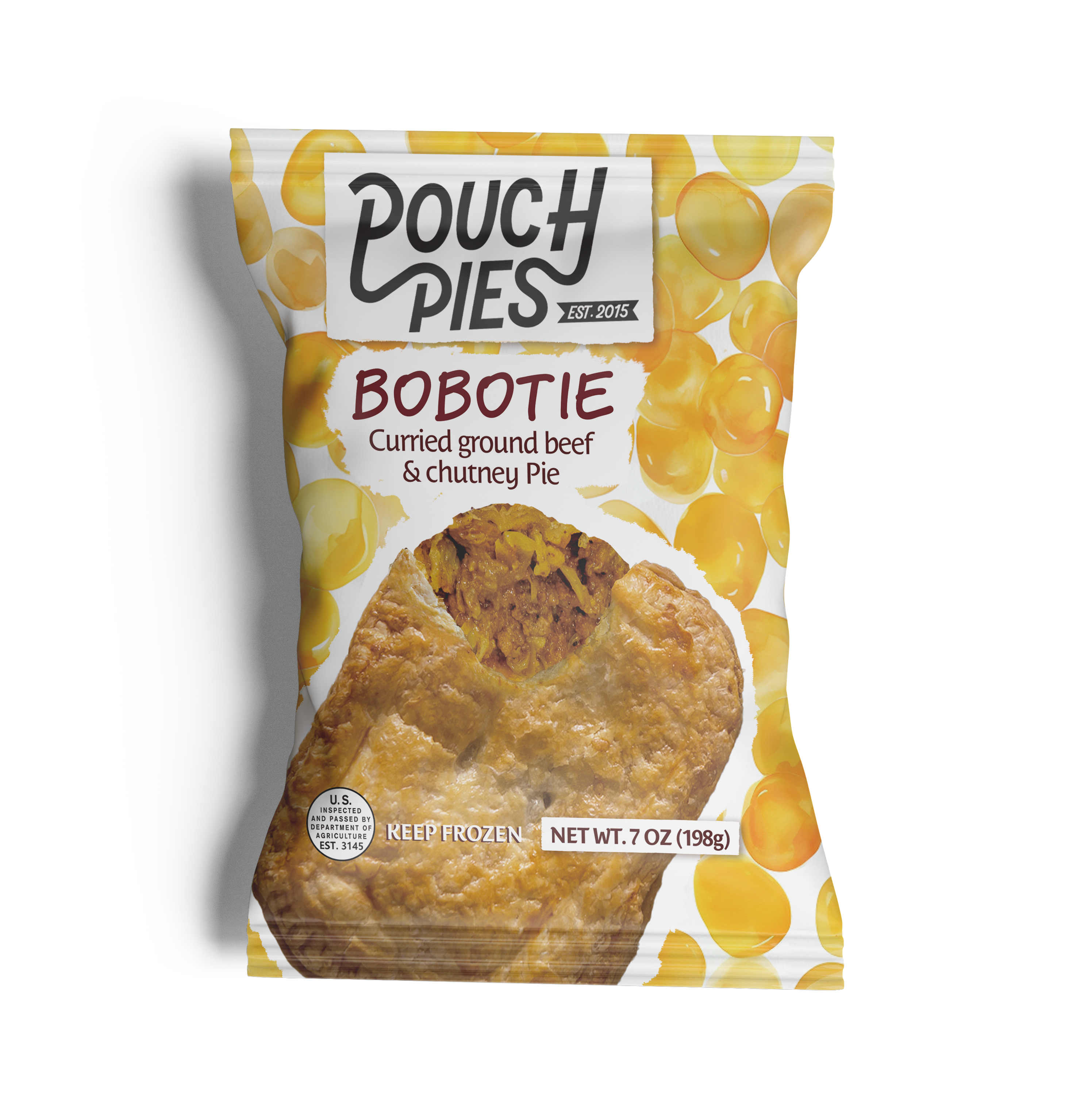 BOBOTIE - Curried Ground Beef & Chutney Pie 7oz