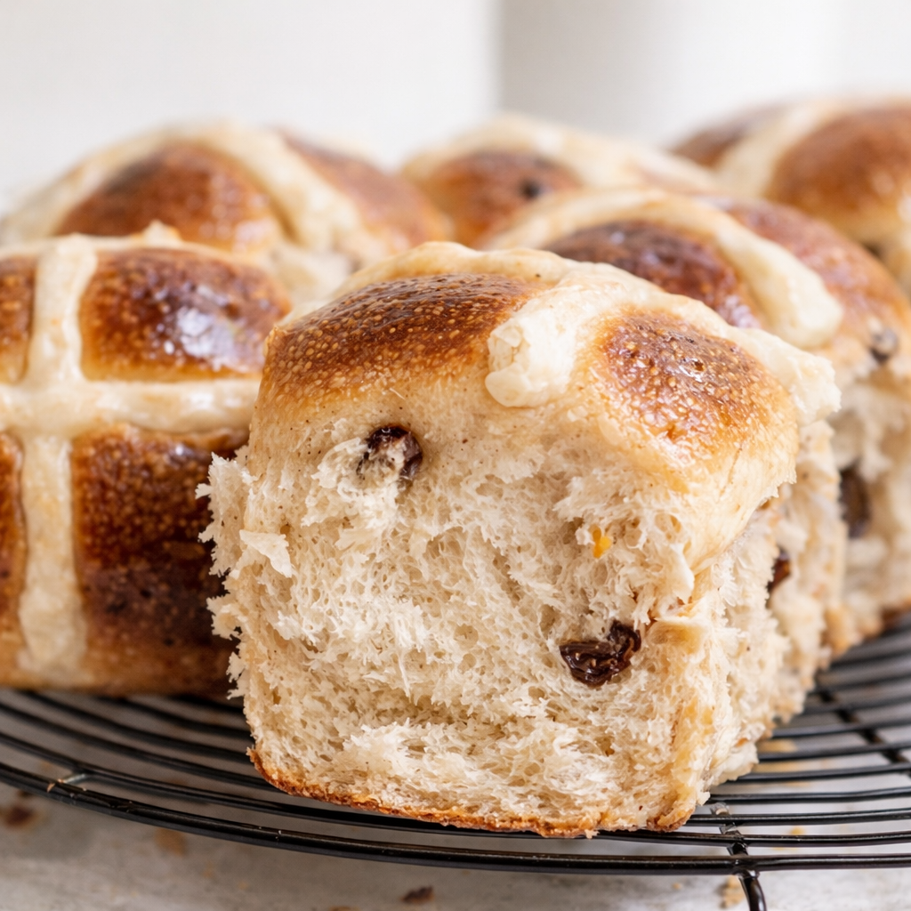 Hot Cross Buns – Single Pack (6 Buns)