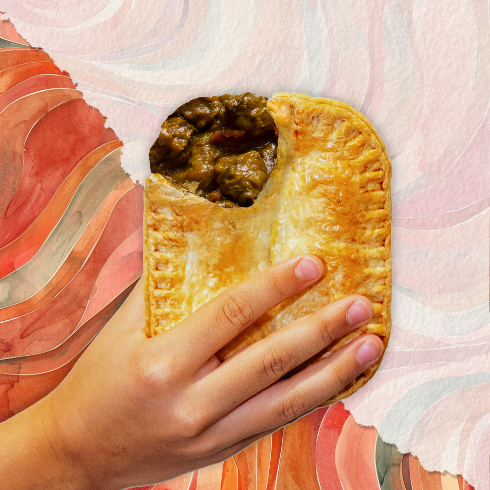 CURRIED AWAY - Lamb Curry Pie 7oz