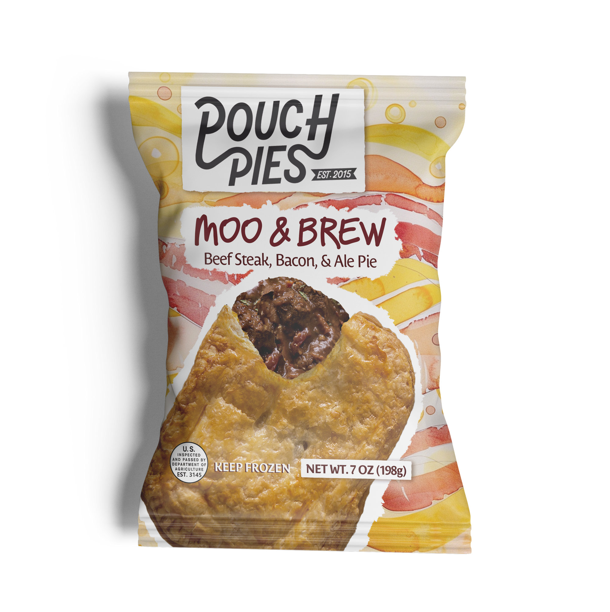 MOO & BREW - Steak, Bacon & Ale Pie 7oz