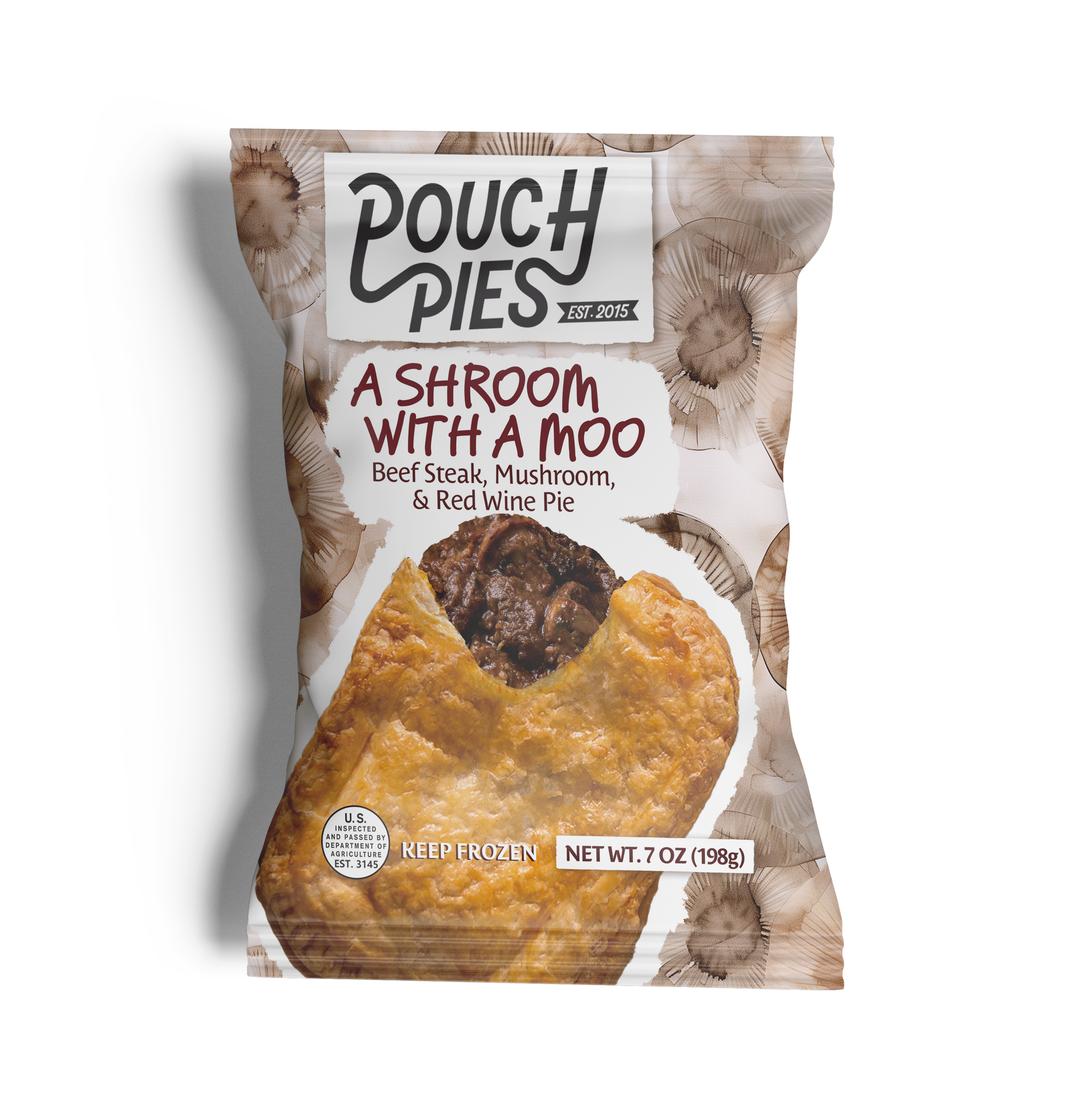 A SHROOM WITH A MOO - Steak & Mushroom Pie 7oz